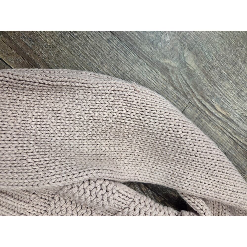 Bershka BSK Knitwear Mauve Dusty Pink Crop Sweater Size Small - Picture 2 of 5